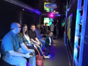 Climate controlled video game truck in Houston, Pasadena, Sugar Land TX